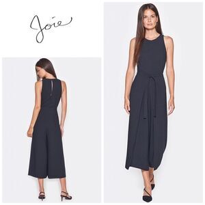 Joie black jumpsuit with attached wrap. NWT